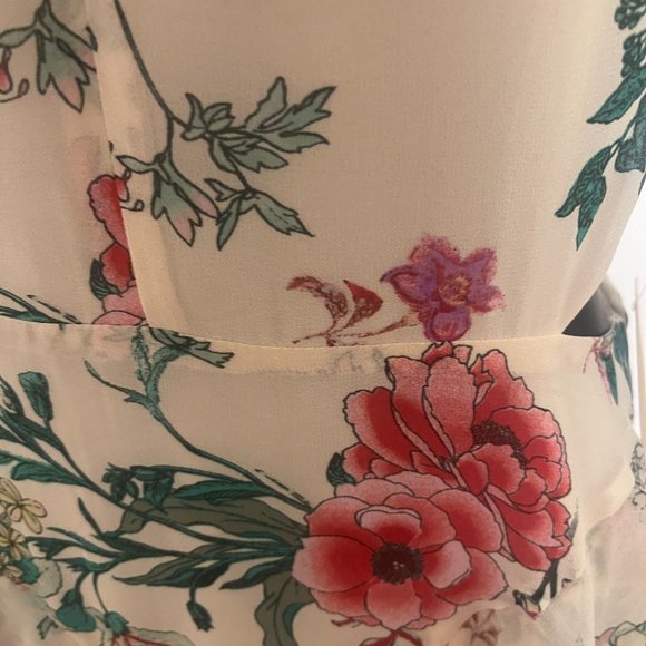 Collette's Closet | Gorgeous Rachel Roy Floral Blush Maxi Dress - Picture 8 of 9